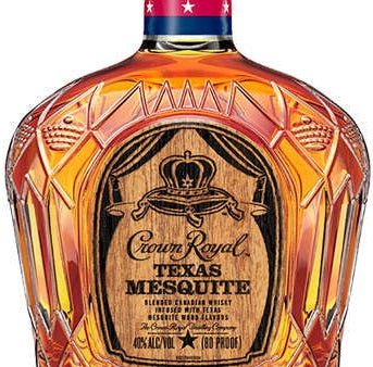 Crown Royal Canadian Whisky Texas Mesquite For Sale