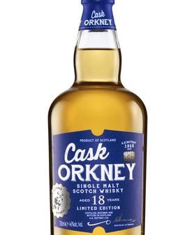 Cask Ornkey Scotch Single Malt 18 Year For Cheap