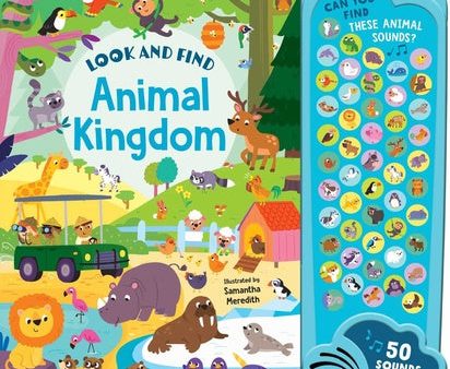 Animal Kingdom: 50 Button Sound Book: Search & Find Book with 50 Noises! For Cheap