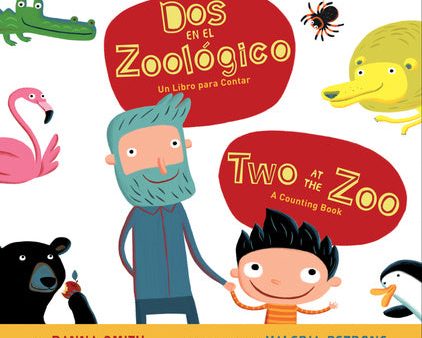 Two at the Zoo DOS En El Zoologico Board Book: Bilingual English-Spanish Online Hot Sale